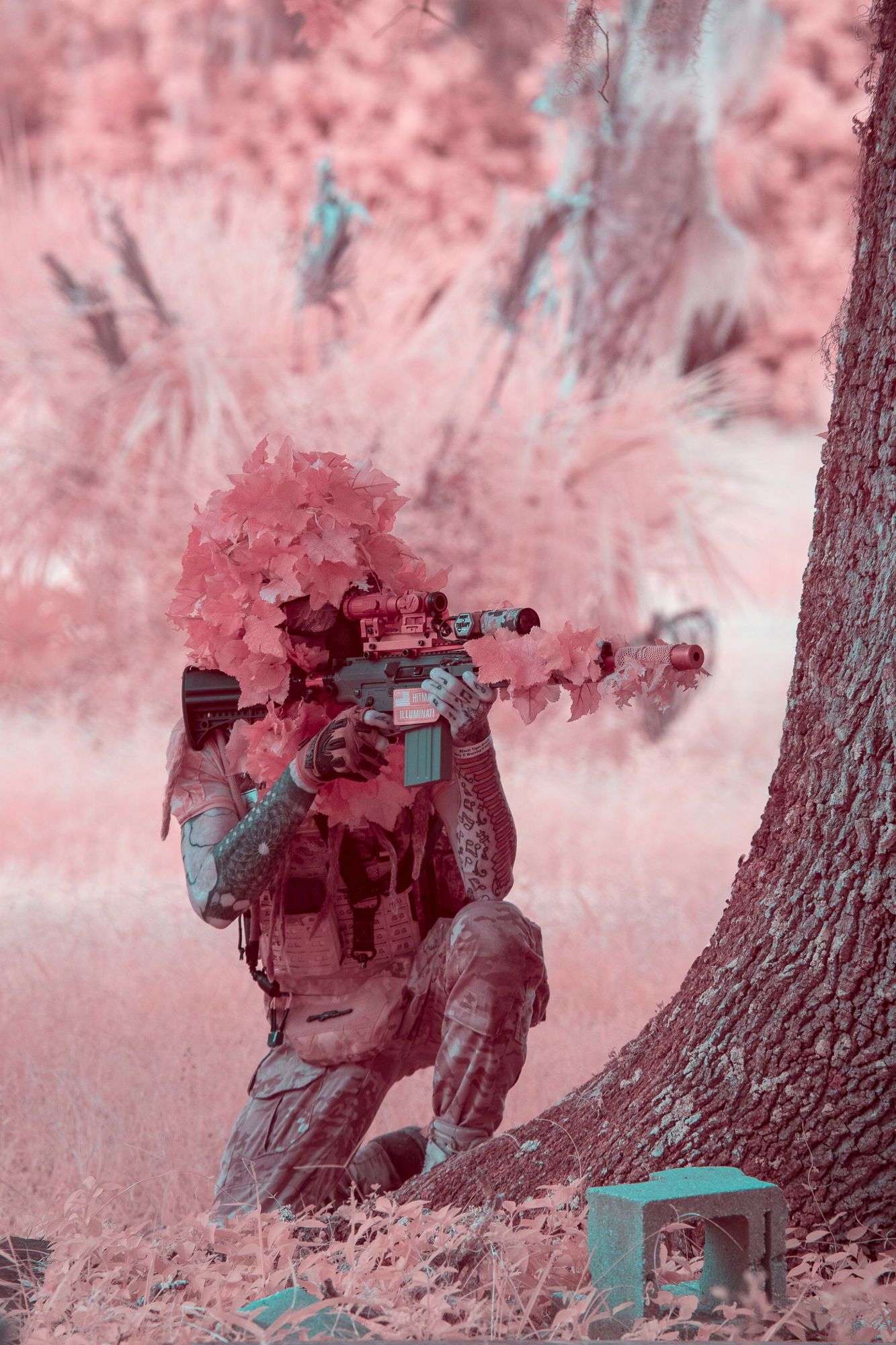 Infrared tactical portrait
